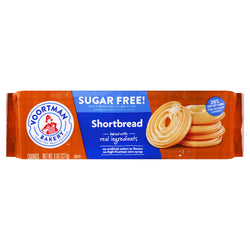 Voortman Bakery Sugar Free Shortbread - 8 OZ 12 Pack