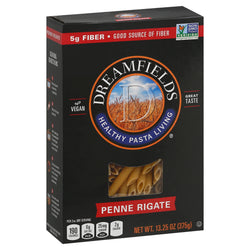 Dreamfields Pasta Low Carb Penne Rigate - 13.25 OZ 12 Pack