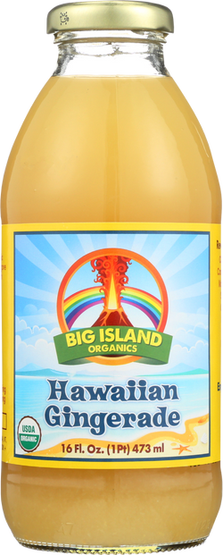Big Island Organics Hawaiian Gingerade - 16 FL OZ 12 Pack