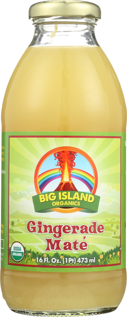 Big Island Organics Gingerade Mate - 16 FL OZ 12 Pack