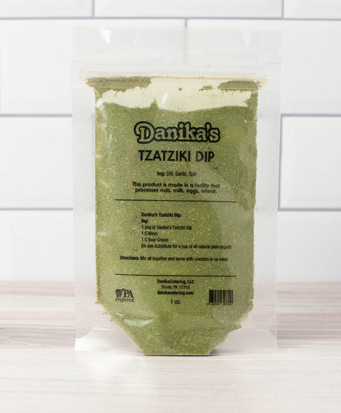 Danika's Tzatziki Dip (Dry) - 1 OZ 12 Pack