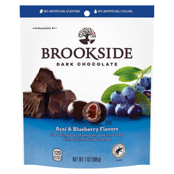Brookside Candy Dark Chocolate Acai Blueberry - 7 OZ 12 Pack