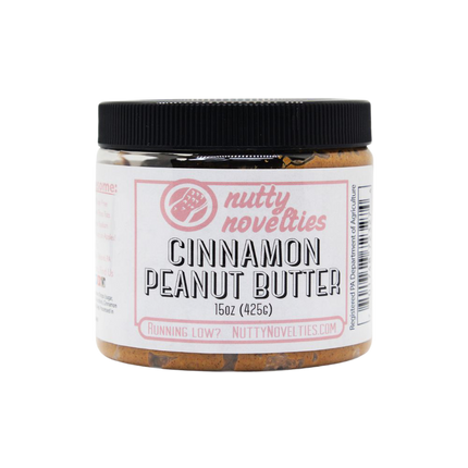 Nutty Novelties Cinnamon Peanut Butter - 15 OZ 12 Pack