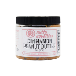 Nutty Novelties Cinnamon Peanut Butter - 15 OZ 12 Pack