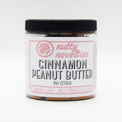 Nutty Novelties Cinnamon Peanut Butter - 8 OZ 12 Pack