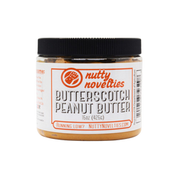 Nutty Novelties Butterscotch Peanut Butter - 15 OZ 12 Pack