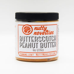 Nutty Novelties Butterscotch Peanut Butter - 8 OZ 12 Pack