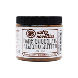 Nutty Novelties Dark Chocolate Almond Butter - 15 OZ 12 Pack