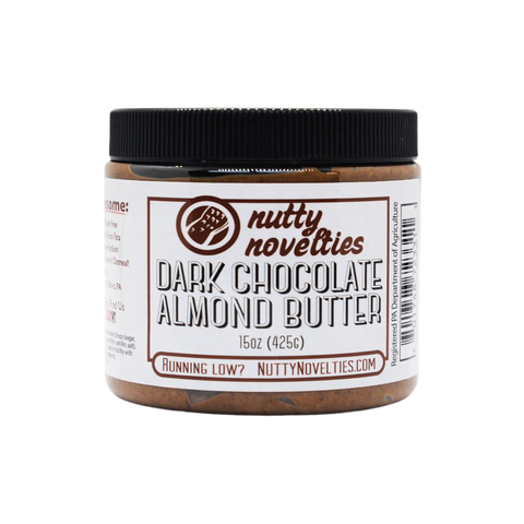 Nutty Novelties Dark Chocolate Almond Butter - 15 OZ 12 Pack