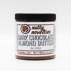Nutty Novelties Dark Chocolate Almond Butter - 8 OZ 12 Pack