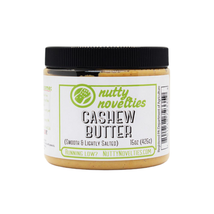 Nutty Novelties Cashew Butter - 15 OZ 12 Pack
