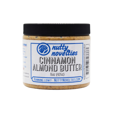 Nutty Novelties Cinnamon Almond Butter - 15 OZ 12 Pack