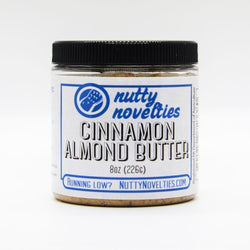 Nutty Novelties Cinnamon Almond Butter - 8 OZ 12 Pack