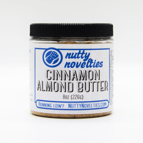 Nutty Novelties Cinnamon Almond Butter - 8 OZ 12 Pack
