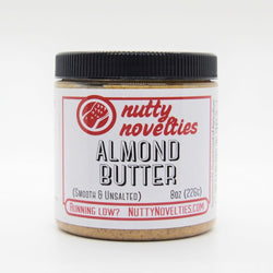 Nutty Novelties Almond Butter - 8 OZ 12 Pack