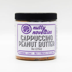 Nutty Novelties Cappuccino Peanut Butter - 8 OZ 12 Pack