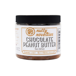 Nutty Novelties Chocolate Peanut Butter - 15 OZ 12 Pack