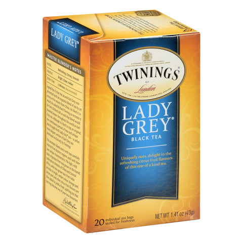 Twinings Lady Grey Black Tea - 20 CT 6 Pack