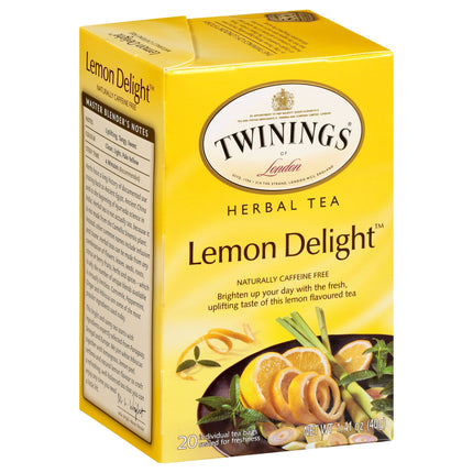 Twinings Lemon Delight Herbal Tea - 20 CT 6 Pack