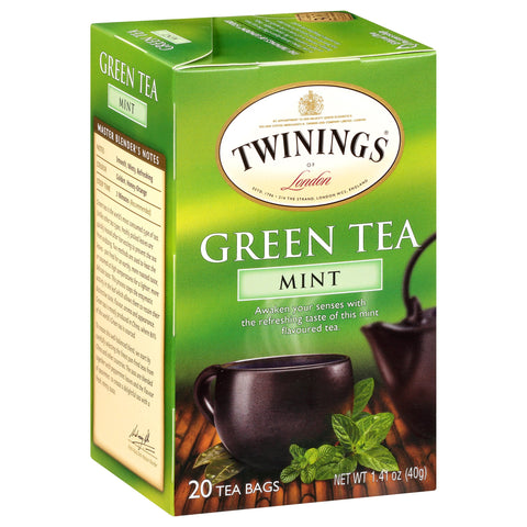 Twinings Green Mint Tea - 20 CT 6 Pack