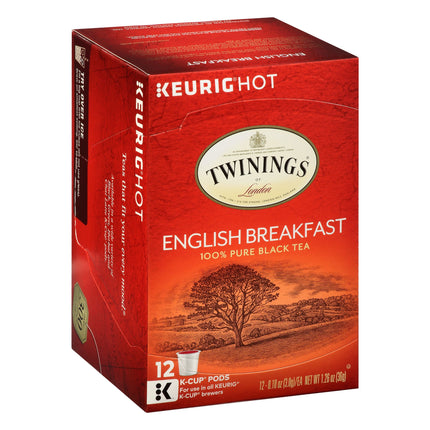 Twinings English Breakfast Black K-Cup Tea - 1.26 OZ 6 Pack