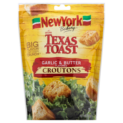 New York Texas Croutons Garlic & Butter - 5 OZ 12 Pack