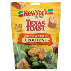 New York Texas Croutons Cheese & Garlic - 5 OZ 12 Pack