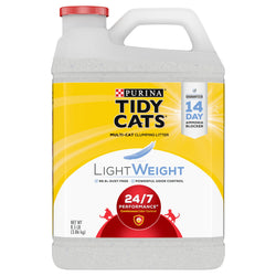 Purina Tidy Cats Multi-Cat Clumping Litter Light Weight 24/7 Performance - 8.5 LB 2 Pack