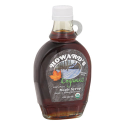 Howard's Gluten Free Organic Maple Syrup - 8 OZ 6 Pack