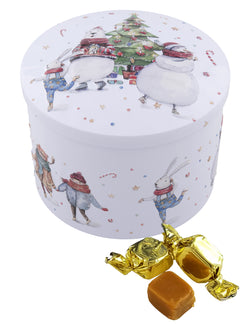 Great Scot International DBA Scottish Specialty Foods Christmas Polar Bear Tin - Vanilla Fudge - 7 OZ 12 Pack