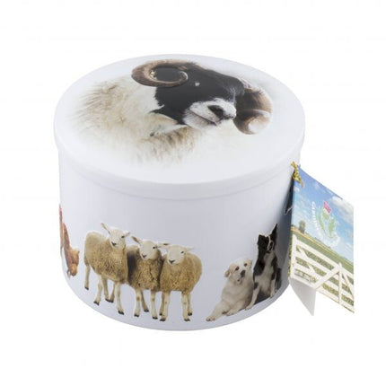 Great Scot International DBA Scottish Specialty Foods Farm Animals Tin - Vanilla Fudge - 7 OZ 12 Pack
