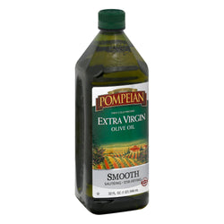Pompeian Smooth Extra Virgin Olive Oil - 32 FZ 6 Pack