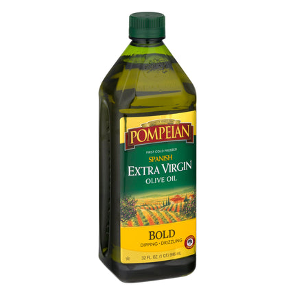 Pompeian 100% Spanish Extra Virgin Olive Oil - 32 FZ 6 Pack