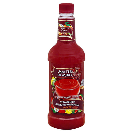 Master Of Mixes Strawberry Daiquiri & Margarita Mixer - 33.8 FZ 12 Pack