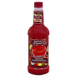 Master Of Mixes Strawberry Daiquiri & Margarita Mixer - 33.8 FZ 12 Pack