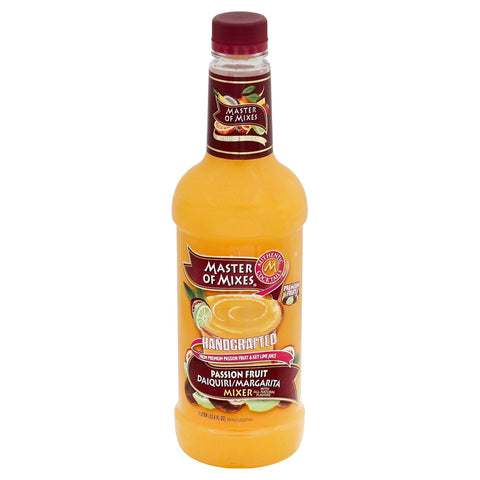 Master Of Mixes Passion Fruit Daiquiri & Margarita Mixer - 33.8 FZ 12 Pack
