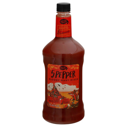 Master Of Mixes 5 Pepper Bloody Mary Mixer - 59.2 FZ 6 Pack
