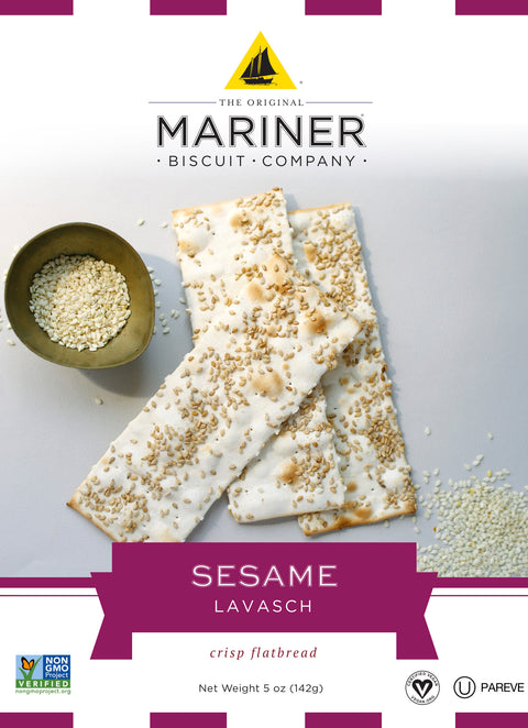 Venus Wafers Mariner Sesame Lavasch - 5 OZ 12 Pack