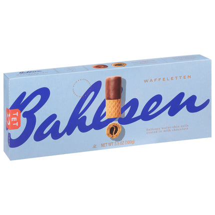 Bahlsen Milk Chocolate Dipped Wafer Roll - 3.5 OZ 12 Pack