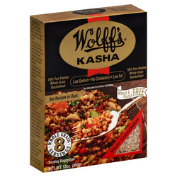 Wolff's Kasha Whole Roasted Buckwheat - 13 OZ 6 Pack