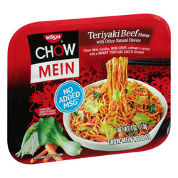 Nissin Soup Chow Mein Teriyaki - 4 OZ 8 Pack