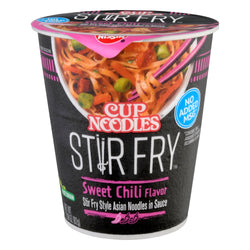 Nissin Cup Noodles Stir Fry Sweet Chili - 2.89 OZ 6 Pack