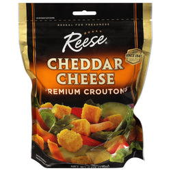 Reese Cheddar Cheese Croutons - 6 OZ 12 Pack