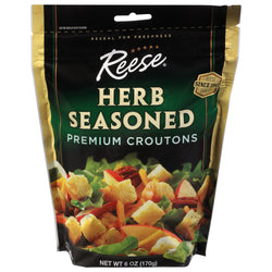Reese Seasoned Croutons - 6 OZ 12 Pack