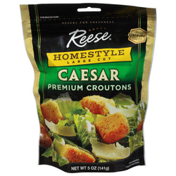 Reese Homestyle Caesar Croutons - 5 OZ 12 Pack