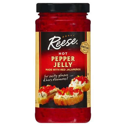 Reese Hot Jalapeno Jelly - 10 OZ 6 Pack