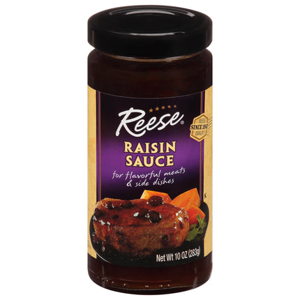 Reese Raisin Sauce - 10.0 OZ 6 Pack