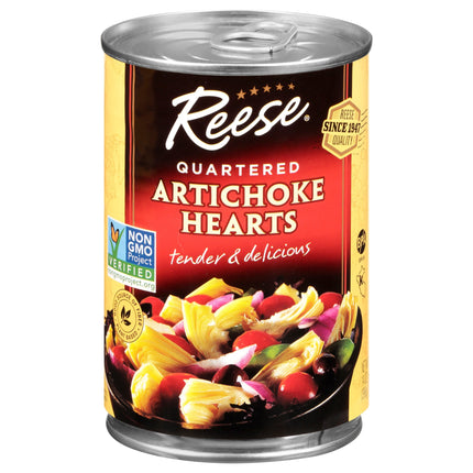 Reese Quartered Artichoke Hearts - 14 OZ 6 Pack