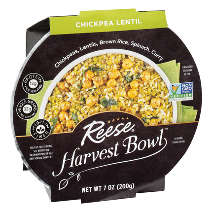 Reese Lentil Harvest Bowl Chickpea Lentil - 7 OZ 8 Pack