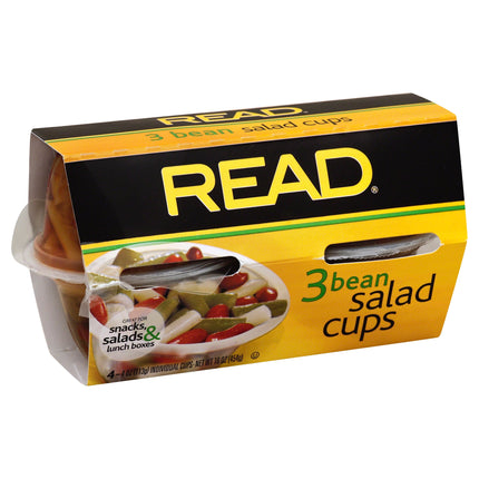 Read 3 Bean Salad Cups - 16 OZ 6 Pack